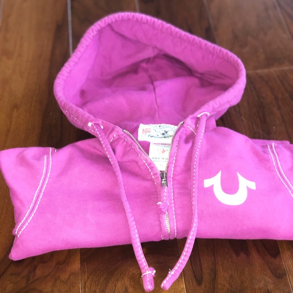 true religion purple hoodie